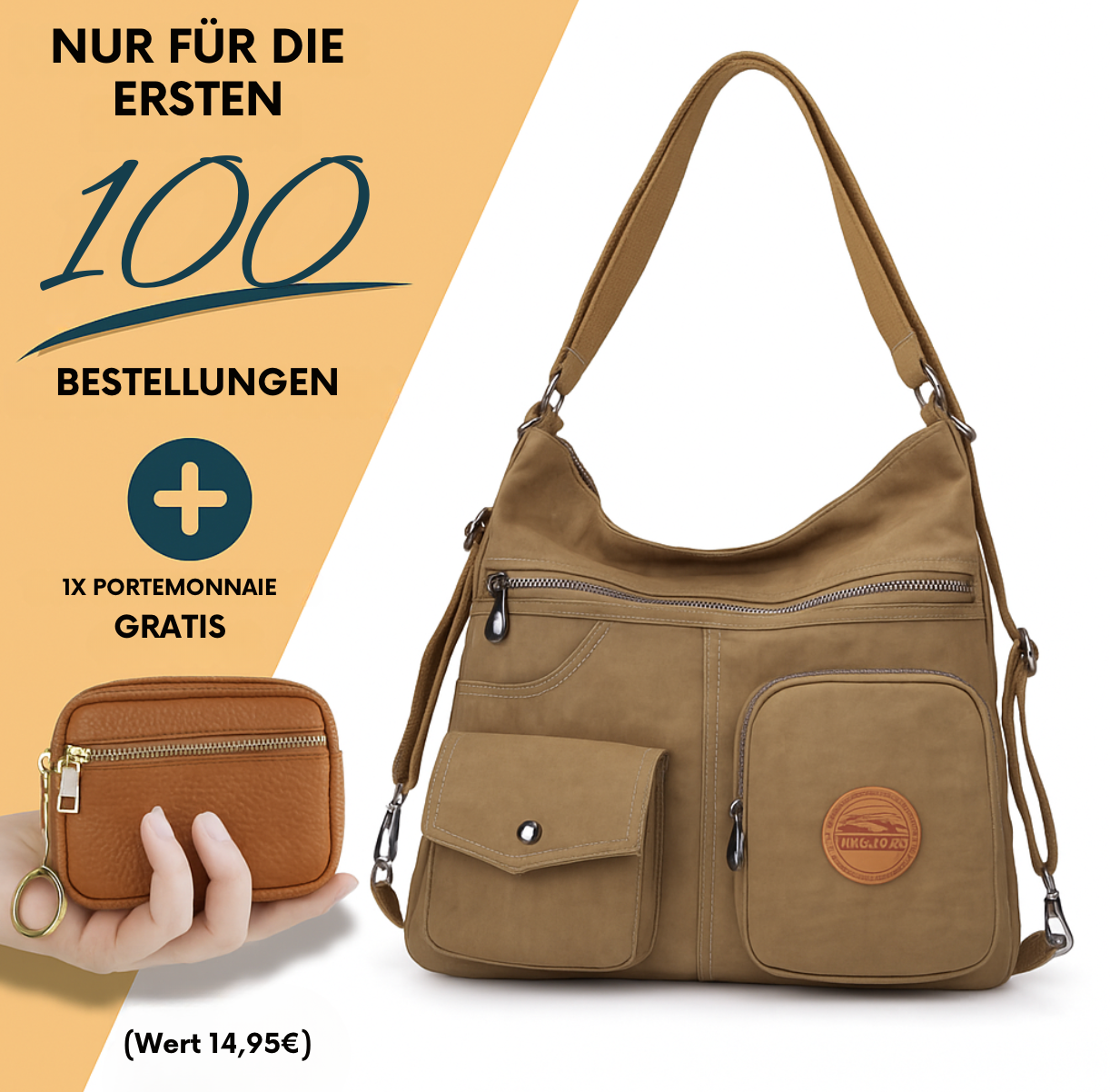 LONA – Deine praktische 3-in-1-Multifunktionstasche
