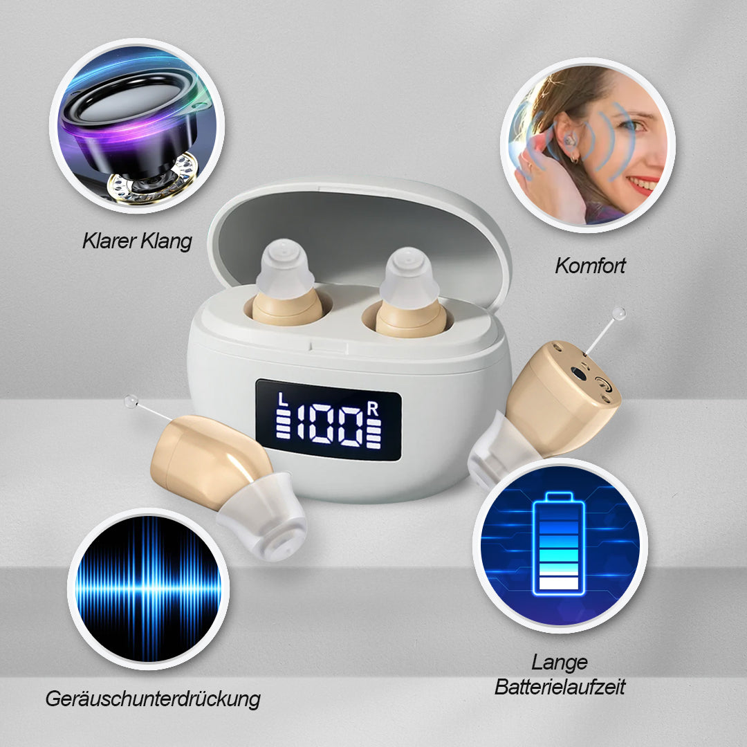 Vita® - unsichtbare CIC Hörhilfe