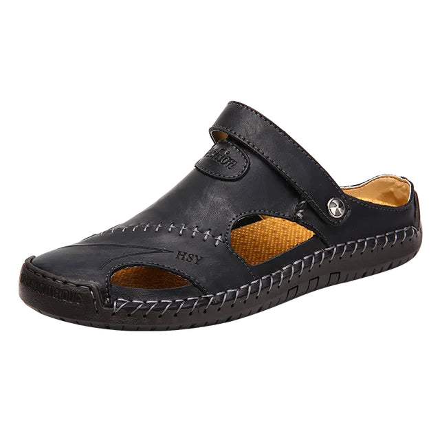 Orthopädische Ledersandalen