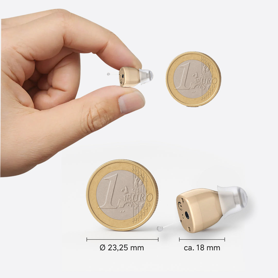 Vita® - unsichtbare CIC Hörhilfe
