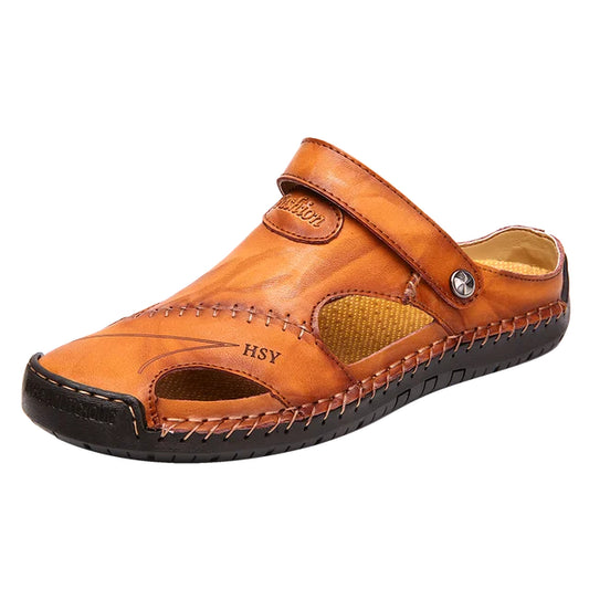 Orthopädische Ledersandalen